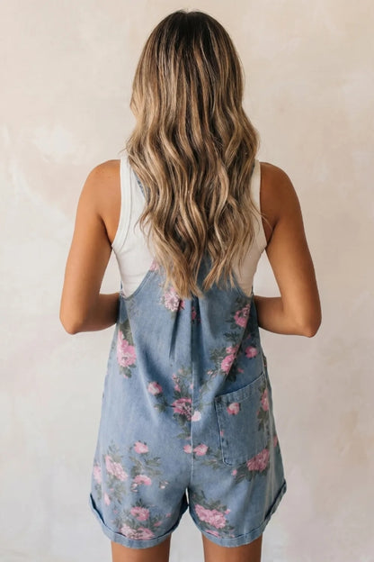 Vintage Bloom Relaxed Romper