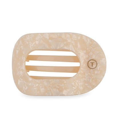 Medium Flat Round Teleties Clip