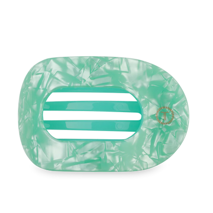 Large Flat Round Teleties Clip