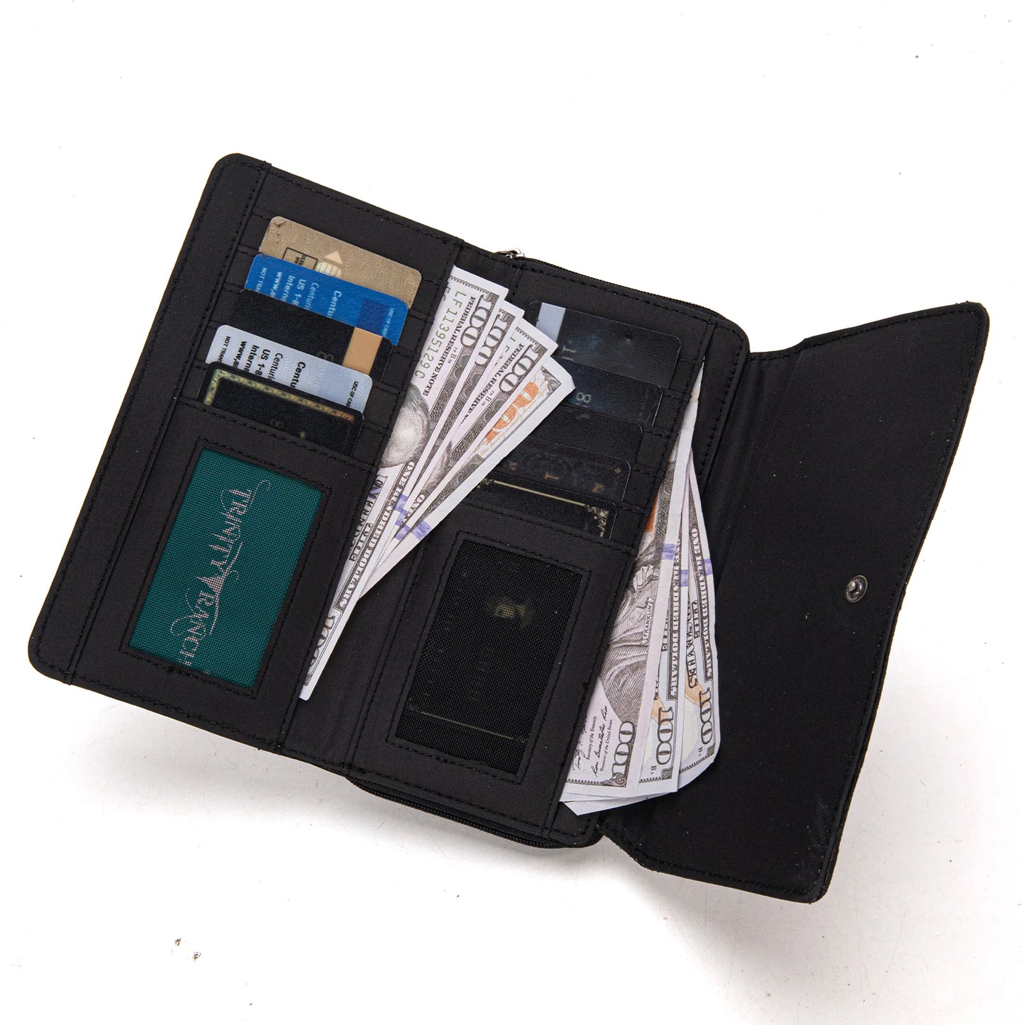 Trinity Ranch Floral Tooled Collection Wallet