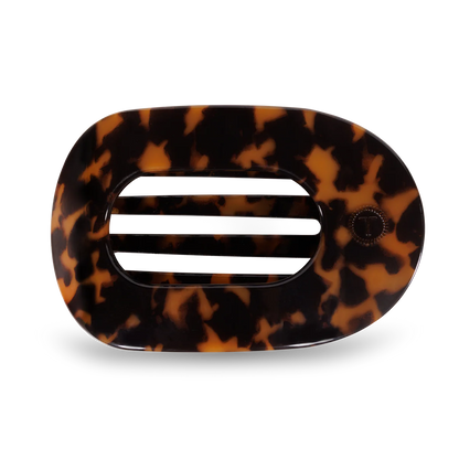 Large Flat Round Teleties Clip