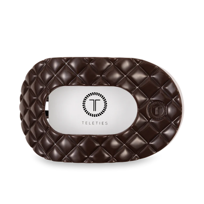 Large Flat Round Teleties Clip