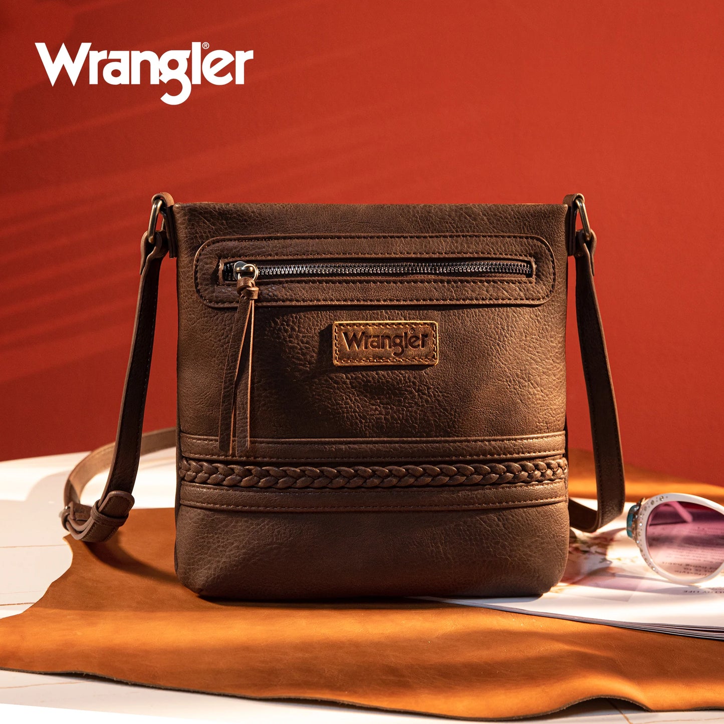 Wrangler Braided Concealed Carry Crossbody