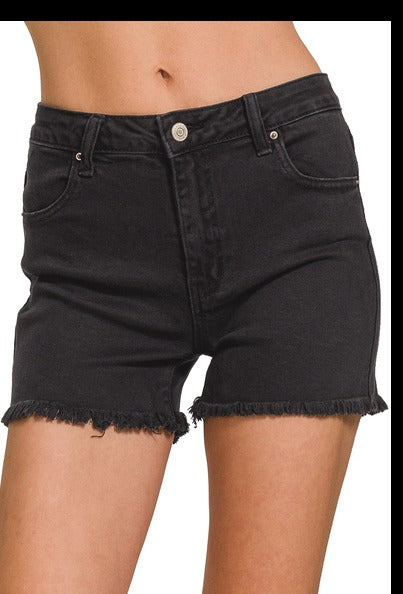 Zenana Jean Shorts