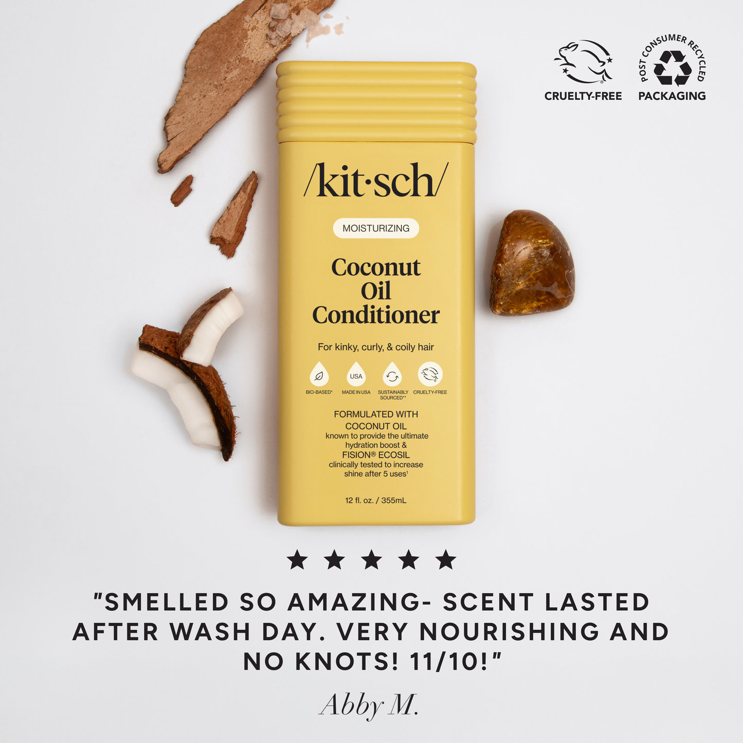 Moisturizing Coconut Oil Conditioner by Kitsch