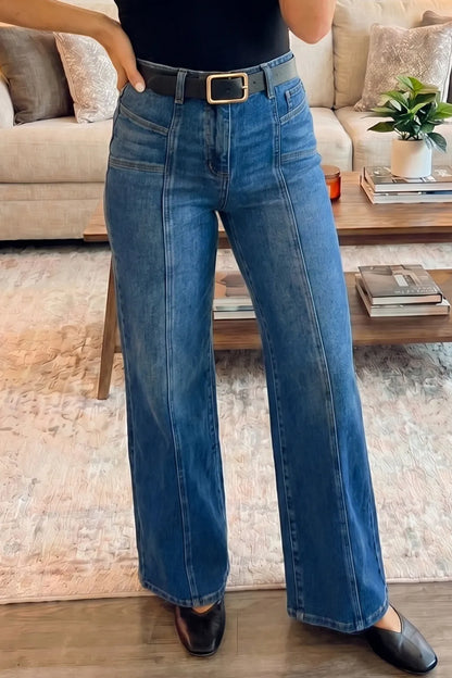 Midnight Avenue Wide Leg Jeans