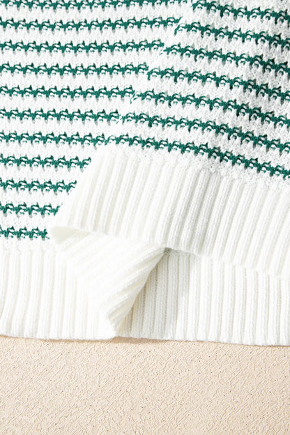 ~PREORDER~ Fresh Pick Green Stripe Sweater Vest ~PREORDER~