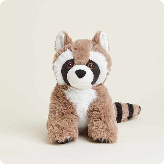 Raccoon Warmies Plush – Microwavable Lavender Scented Heating Pad Stuffed Animal for Stress Relief & Comfort