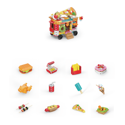 Micro Block Fast Food Set