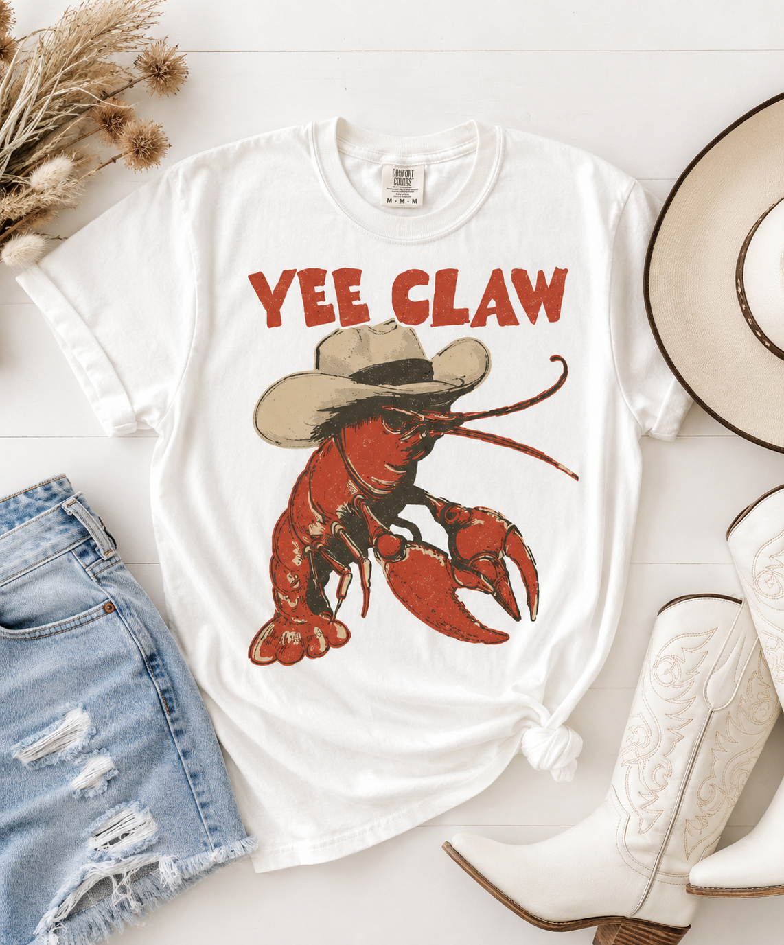 ~PREORDER~ Yee Claw Western Lobster Graphic Tee ~PREORDER~)