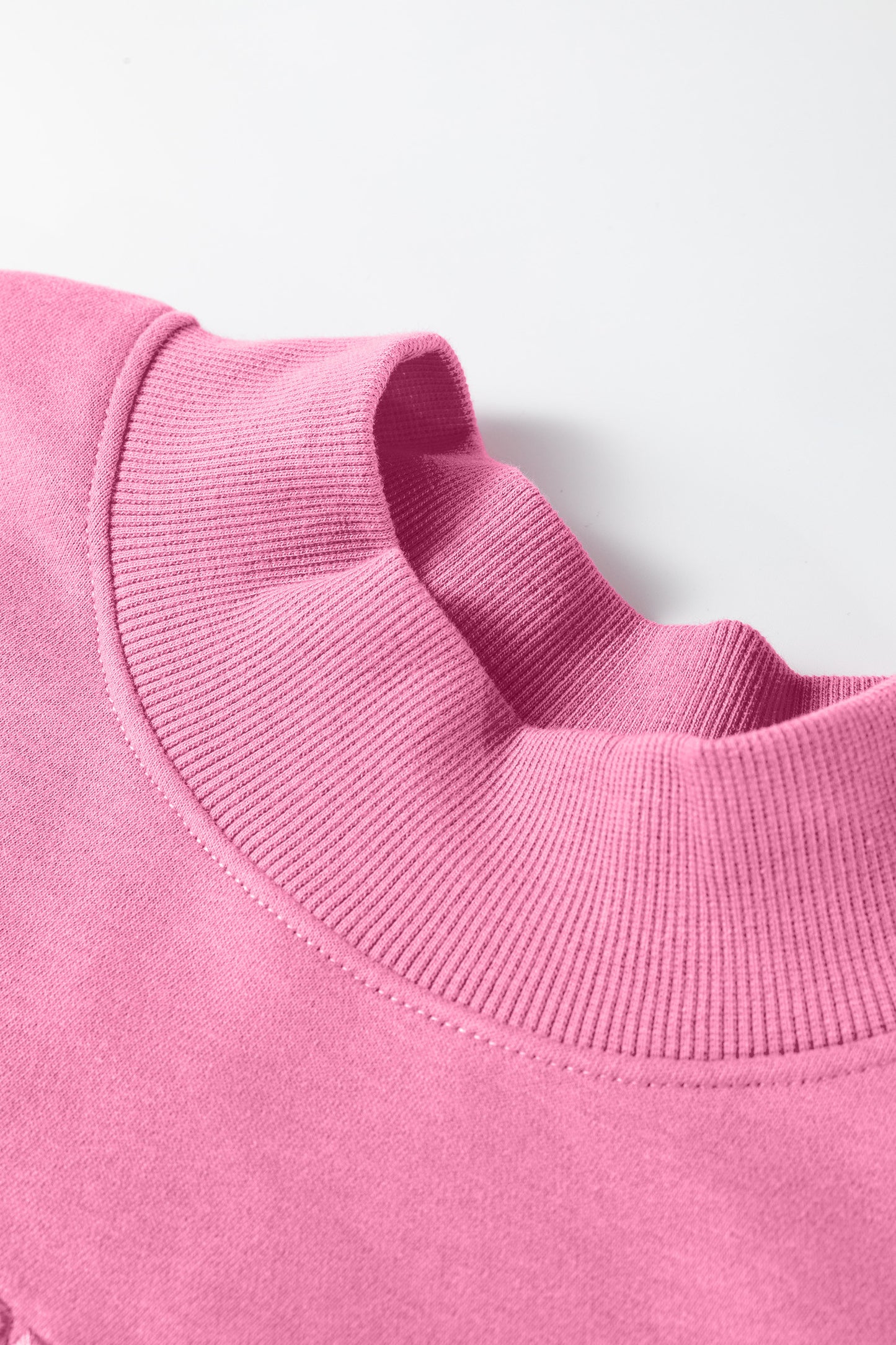 Blessed & Cozy Oversized Mock Neck Sweatshirt | Pink or Sea Green