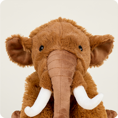 Wooly Mammoth Warmies® Plush | Large 13” Microwavable Lavender Stuffed Animal