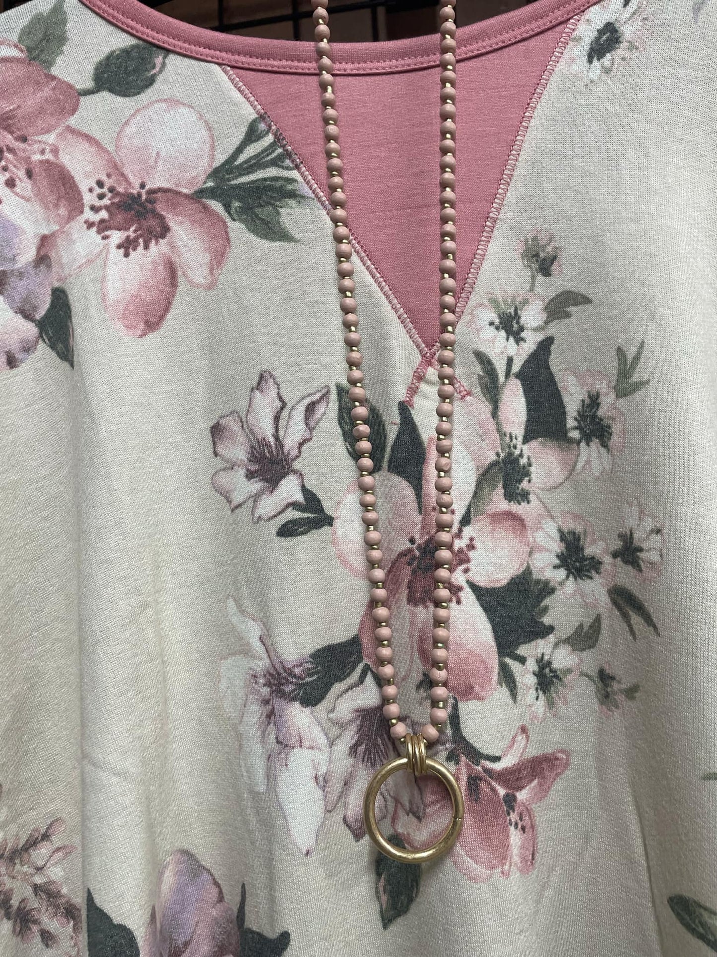 “Basic Beady Necklace with round bead charms on chain”

“Bold statement bead chain necklace from B7 Boutique”

“Chunky bead charm necklace for fashion layering”