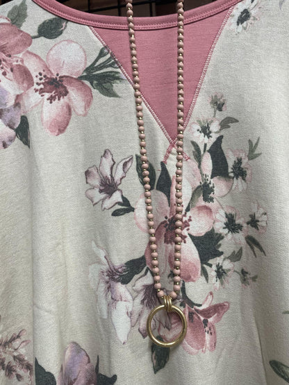 “Basic Beady Necklace with round bead charms on chain”

“Bold statement bead chain necklace from B7 Boutique”

“Chunky bead charm necklace for fashion layering”
