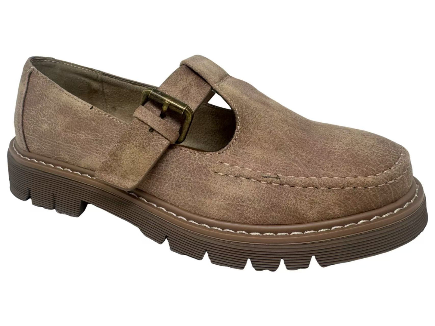 Very G Roni Loafer | Buckle Strap Lug Sole Women’s Shoe