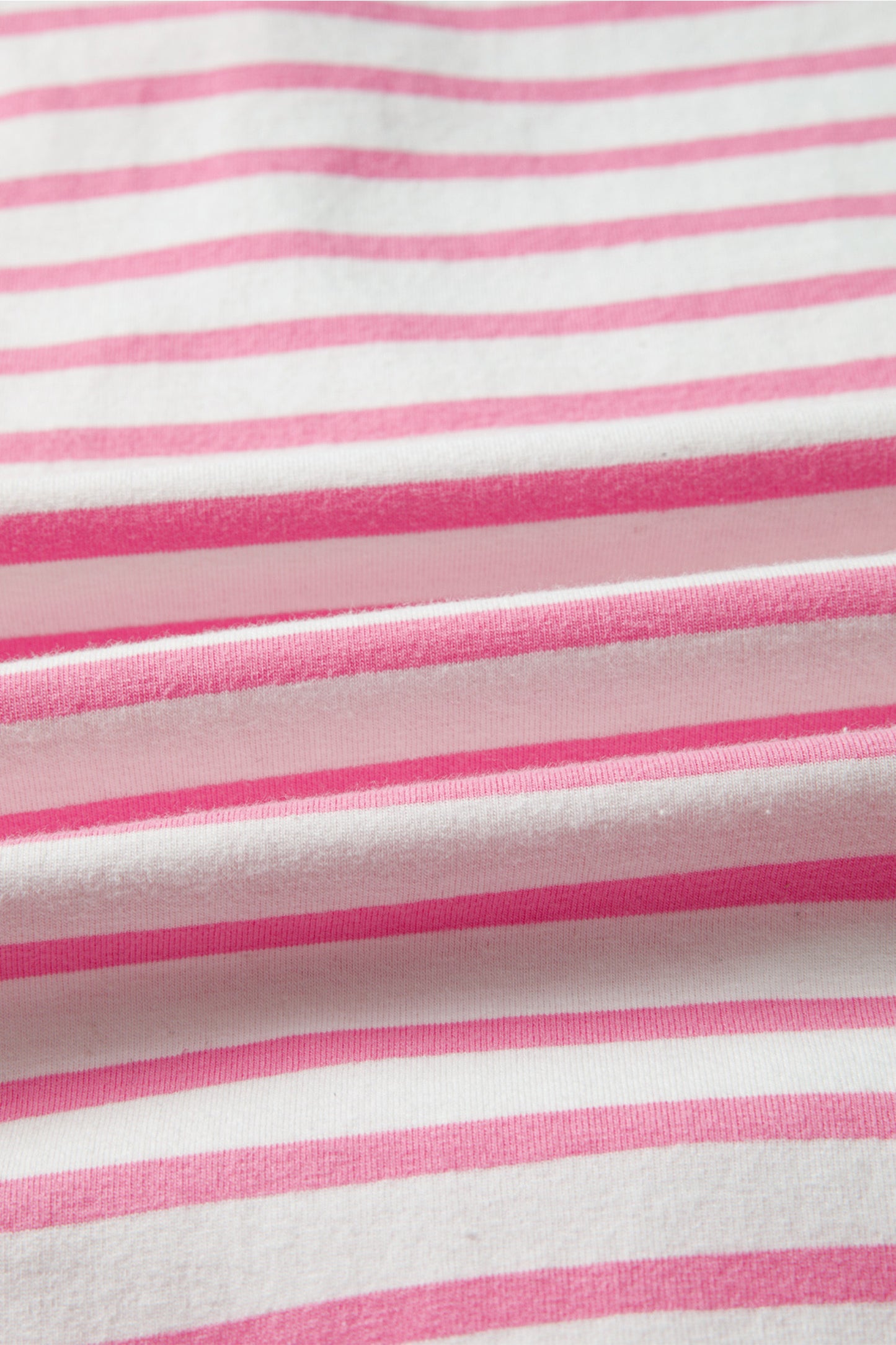 Pink Stripe Button Front High-Low Top 💗