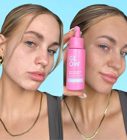 Self Tan Drops – Dewy Glow Serum (Face & Body)
