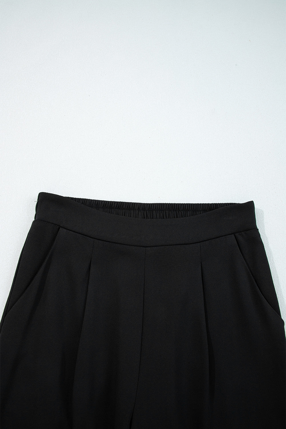 ~PREORDER ~ Polished Pleated Pull-On Straight Pants ~PREORDER ~