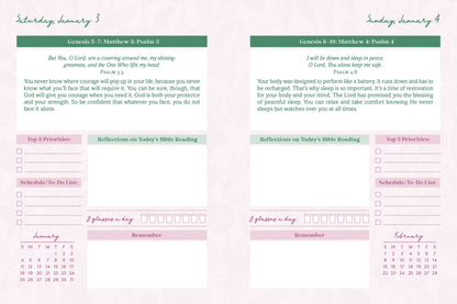 Read Through the Bible in a Year Planner – 2026 Edition