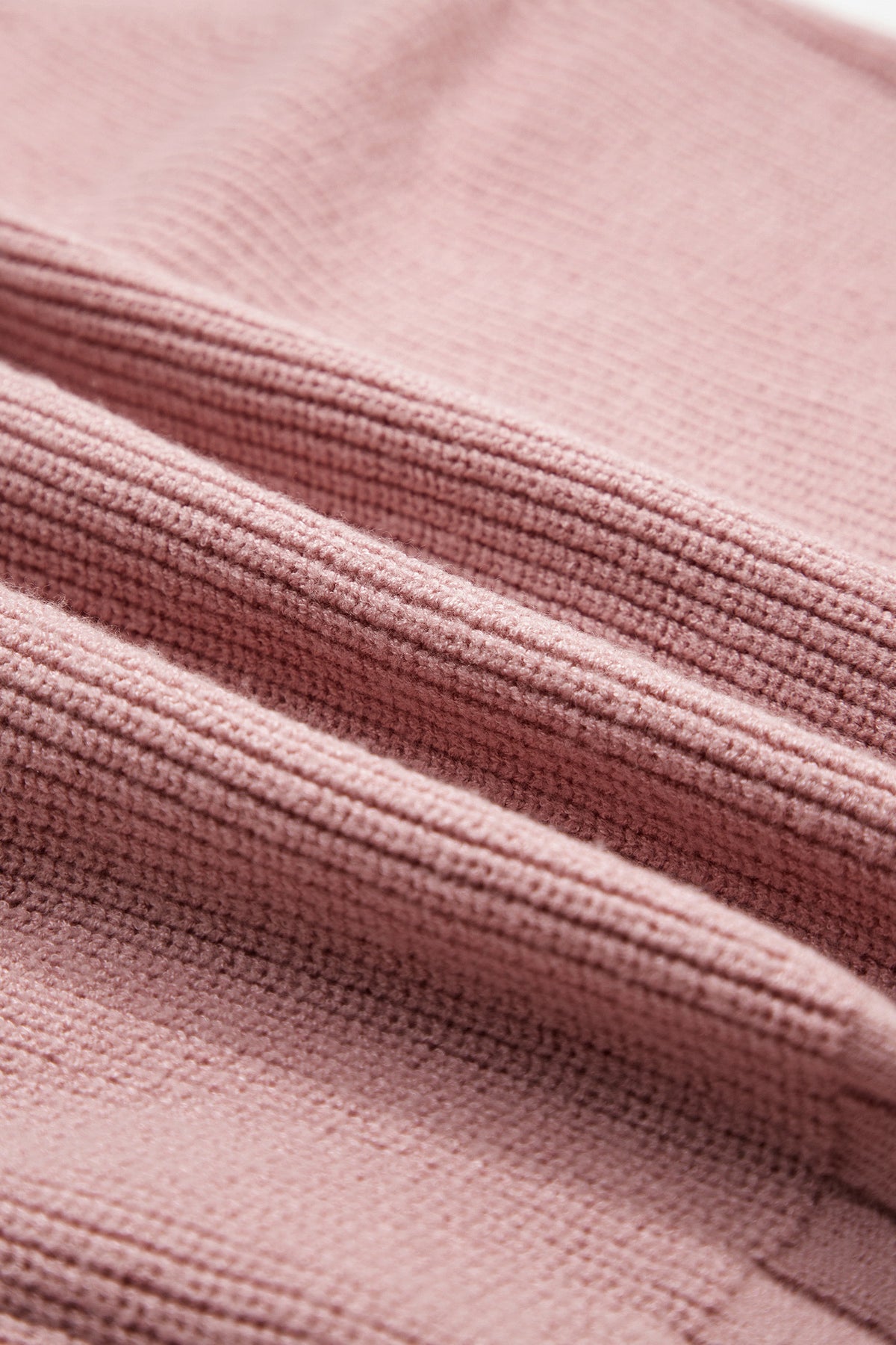 Pretty in Pink Cardigan | Light Pink Mixed Texture Button Sweater
