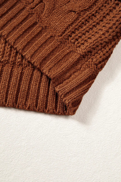 ~PREORDER~ Cocoa Cozy Cable Knit Sweater ~PREORDER~