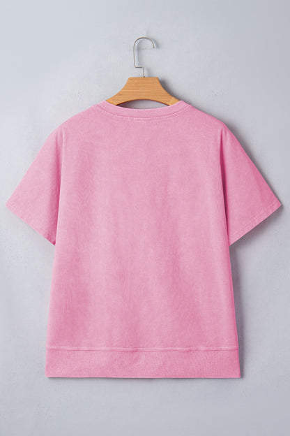 ~PREORDER ~ Pretty Little Lace Mineral Wash Tee ~PREORDER ~