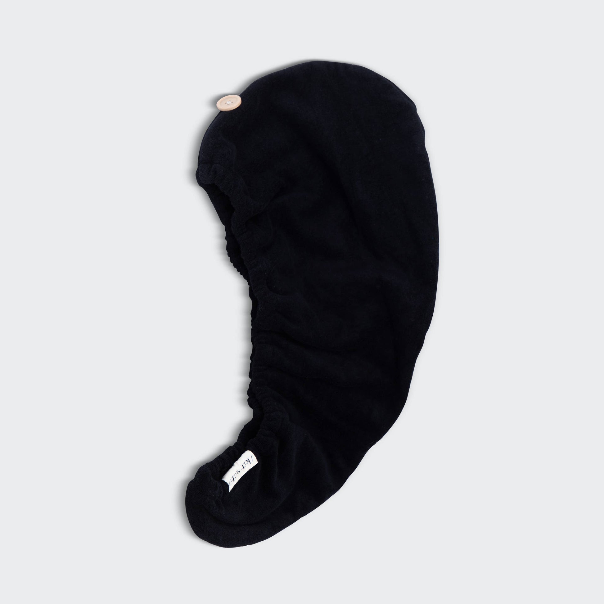 “Quick dry microfiber hair towel in Eco Black – B7 Boutique”

“Black hair wrap towel with loop and button closure”

“Frizz-reducing fast dry towel for women’s hair care routine”