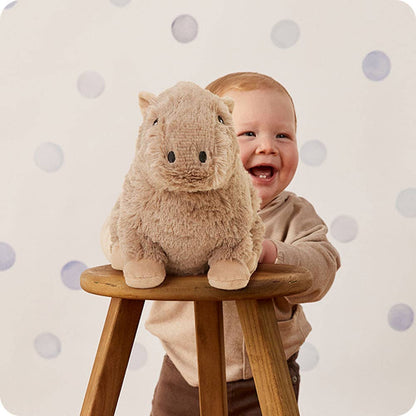 Capybara Warmies® Plush | Large 13” Microwavable Lavender Stuffed Animal