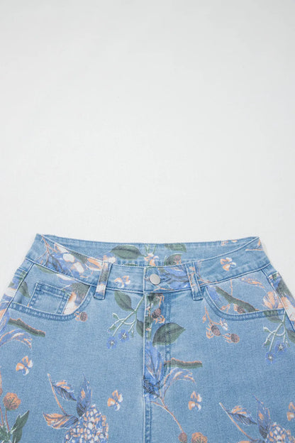 ~PREORDER~ Wildflower Drift Floral Print Wide Leg Jeans ~PREORDER~