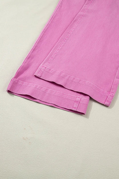 ~PREORDER~ Bonbon Double Button Wide Leg Jeans ~PREORDER~