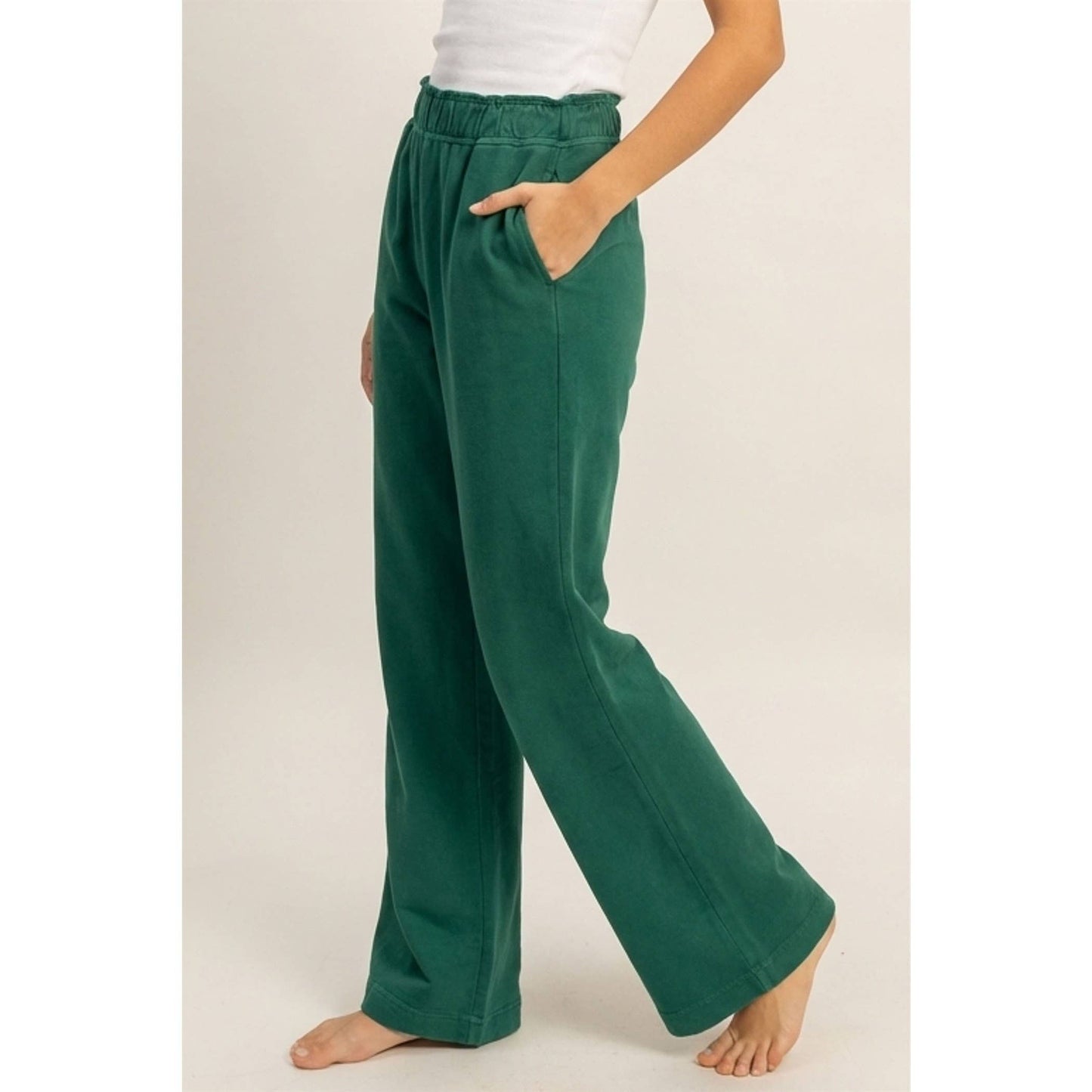 High Waist Flare Pants by Double Zero | Women’s Pull-On Flare Pants