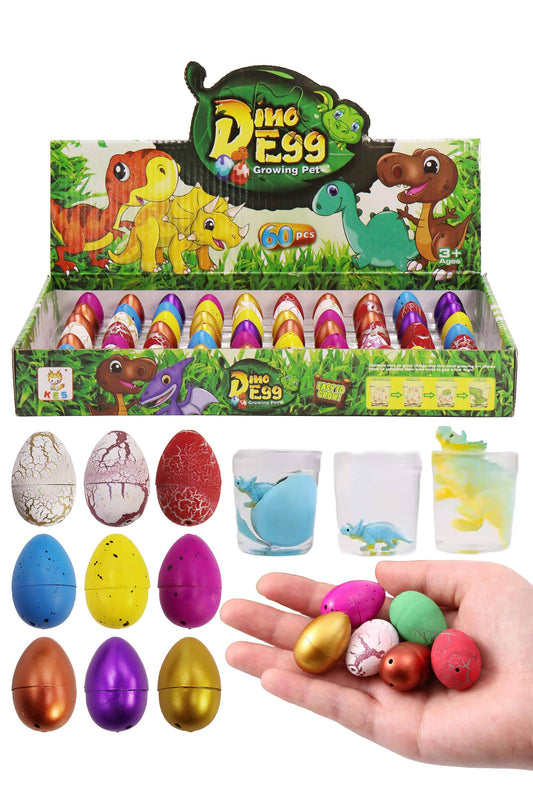 Mini Dinosaur Egg Water Growing & Hatching Toy – Squishy Stretch Dino Surprise