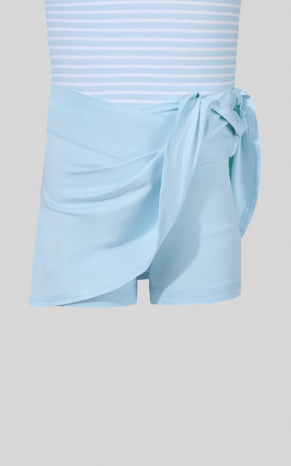 Little Girls Tank, Crossover Skort & Fanny Bag Set | 3-Piece Boutique Outfit