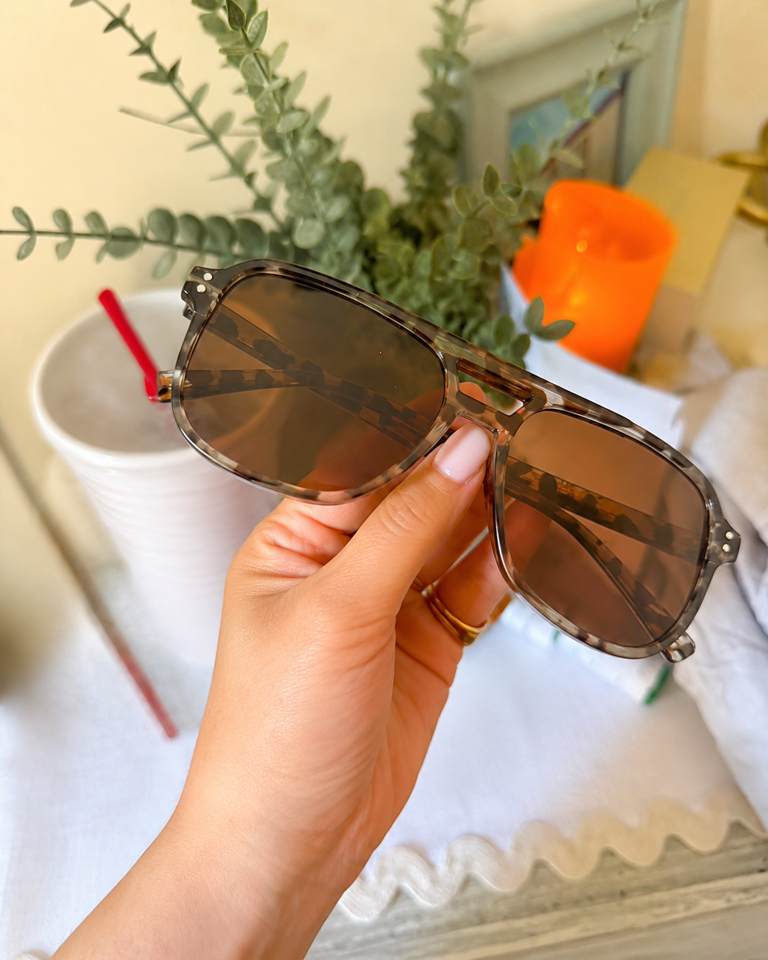 Everyday Aviator Sunglasses | Oversized Women’s Sunglasses in Brown Tortoise, Grey Tortoise & Black