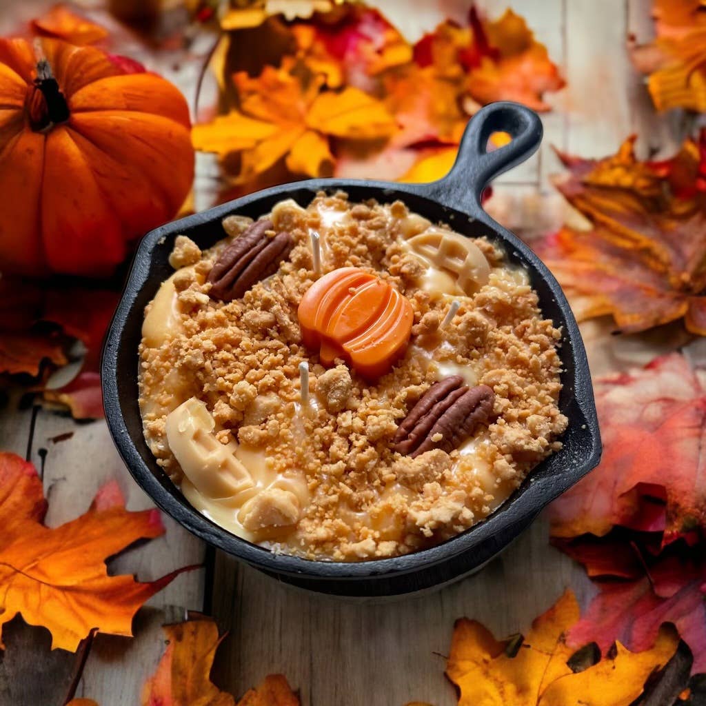 Pumpkin Pecan Waffles Skillet Candle – 8 oz / 3 Wick