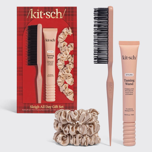 Kitsch Sleigh All Day Gift Set | 5-Piece Holiday Hair Styling Set