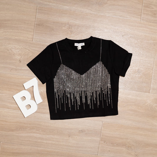 After Dark Rhinestone Tee
