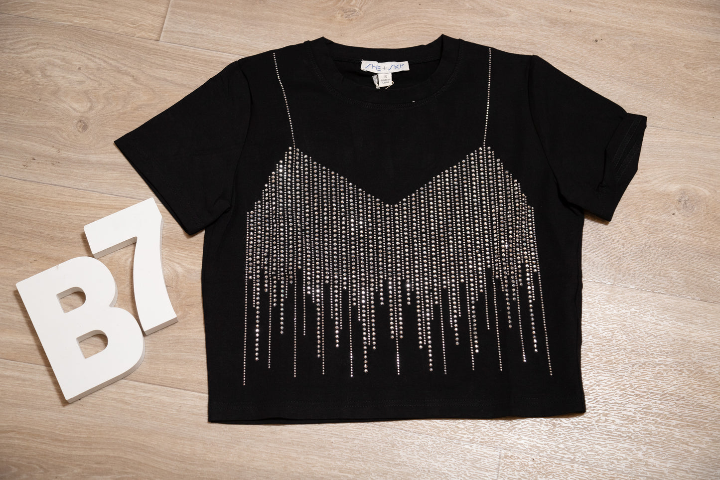 After Dark Rhinestone Tee