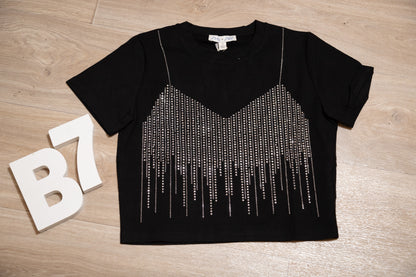 After Dark Rhinestone Tee