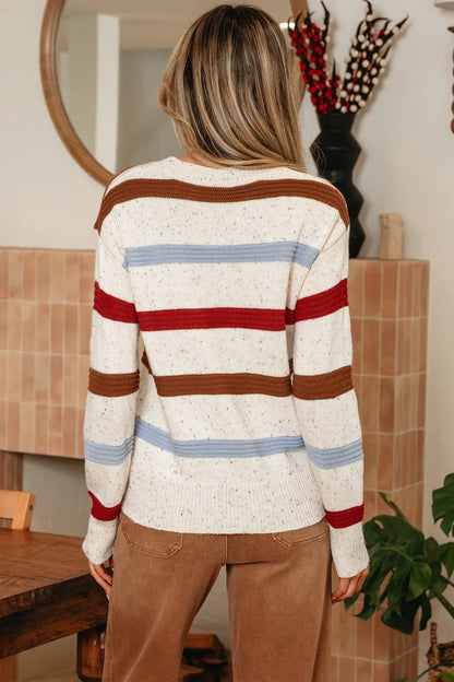 ~PREORDER~ Cozy Contrast Exposed Seam Sweater ~PREORDER~