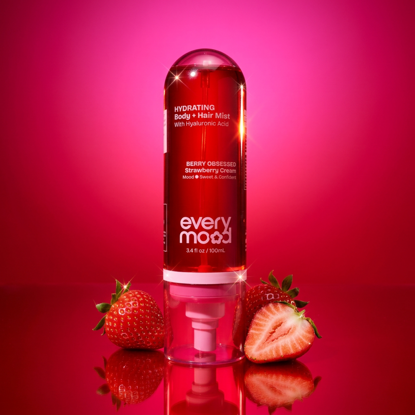 Berry Obsessed Body & Hair Mist | Every Mood Hydrating Mist with Hyaluronic Acid