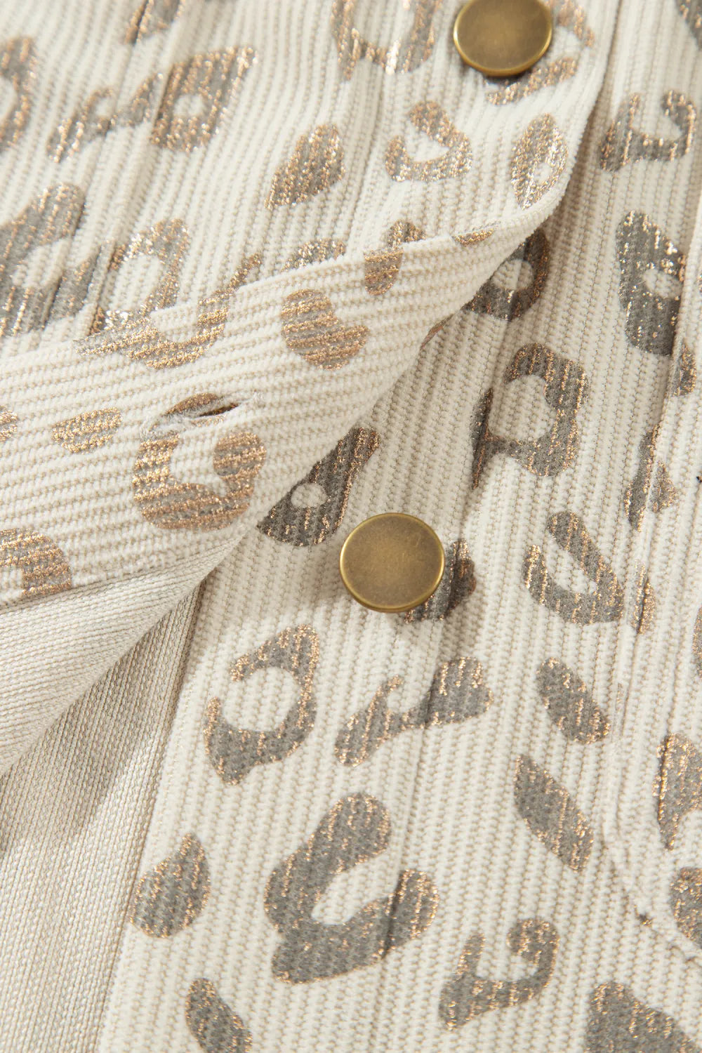 ~PREORDER~ Wildly Neutral Corduroy Leopard Jacket ~PREORDER~