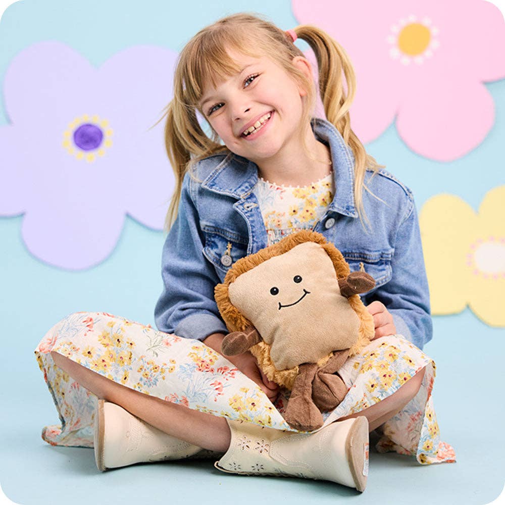 Bread Warmies® Plush | Large 13” Microwavable Lavender Stuffed Animal