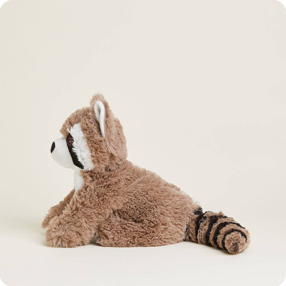 Raccoon Warmies Plush – Microwavable Lavender Scented Heating Pad Stuffed Animal for Stress Relief & Comfort