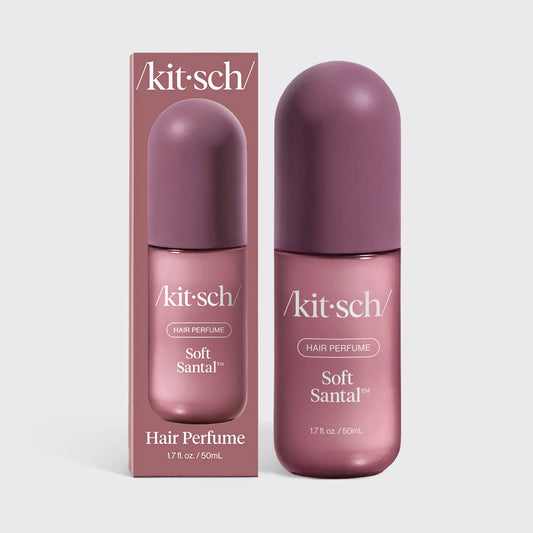 Kitsch Soft Santal Hair & Body Perfume Mist | Vanilla Almond & Cherry Blossom Deodorizing Fragrance Spray