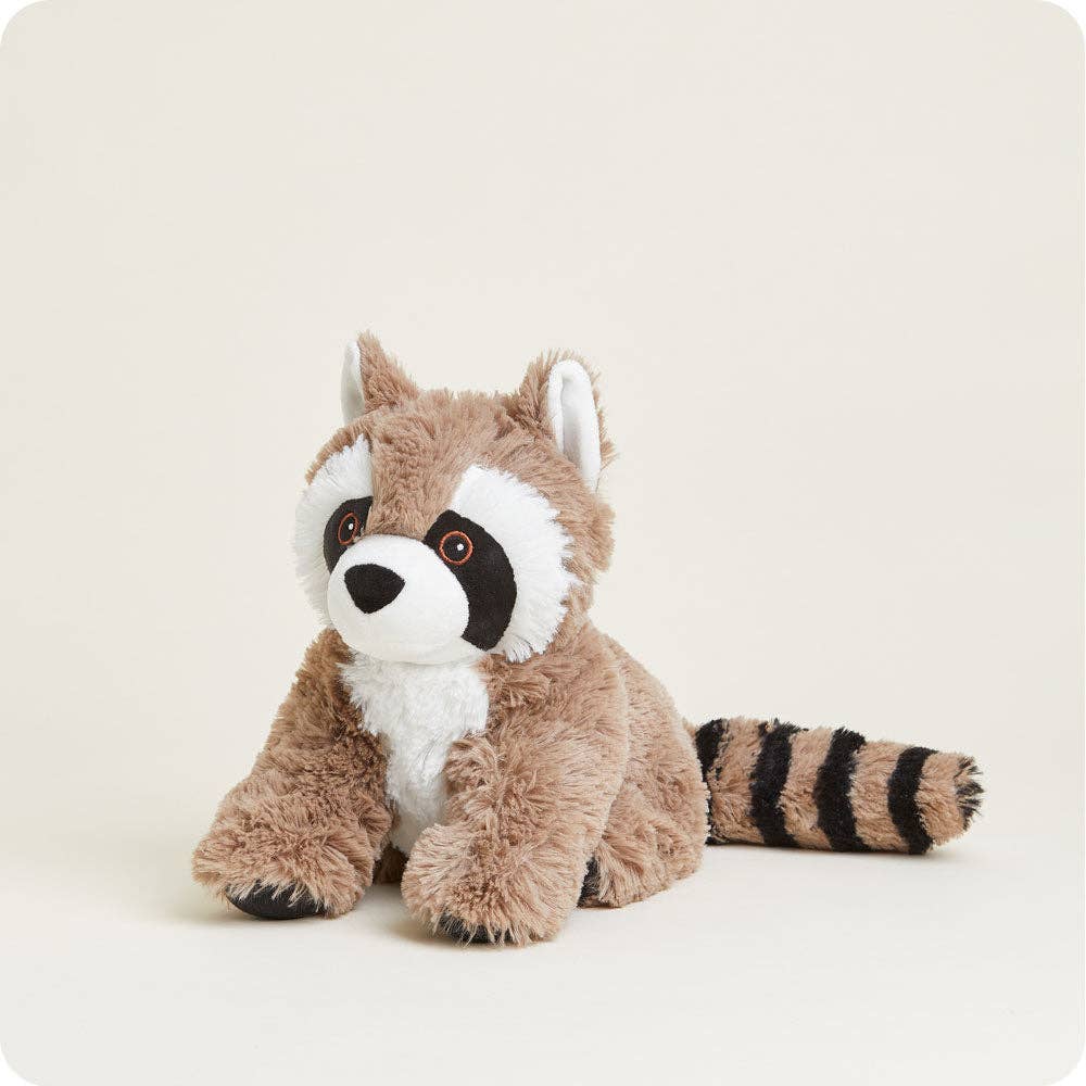 Raccoon Warmies Plush – Microwavable Lavender Scented Heating Pad Stuffed Animal for Stress Relief & Comfort