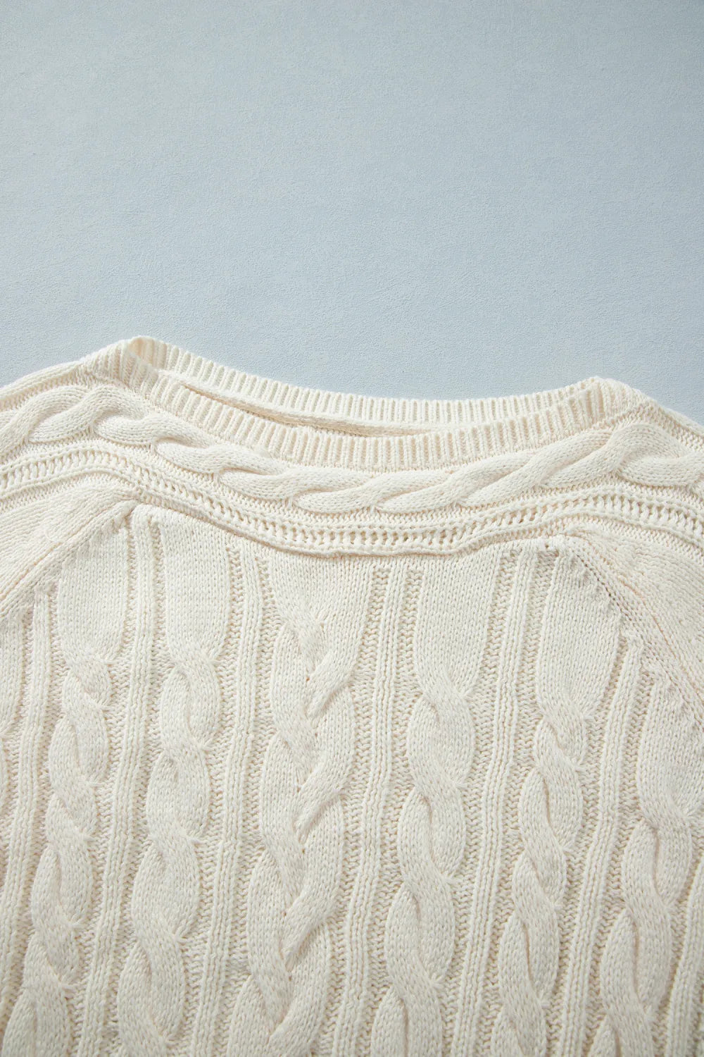~PREORDER~ Cream Cable Classic Sweater ~PREORDER~