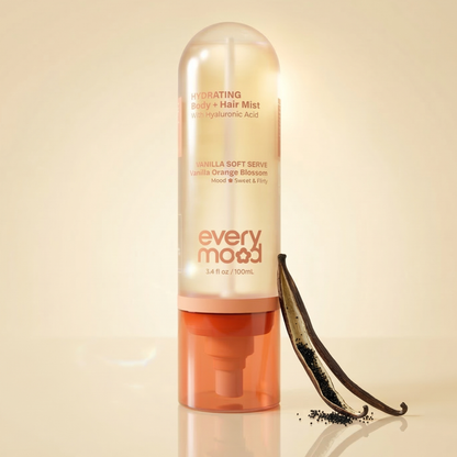 Vanilla Soft Serve Body & Hair Mist | Every Mood Hydrating Mist with Hyaluronic Acid