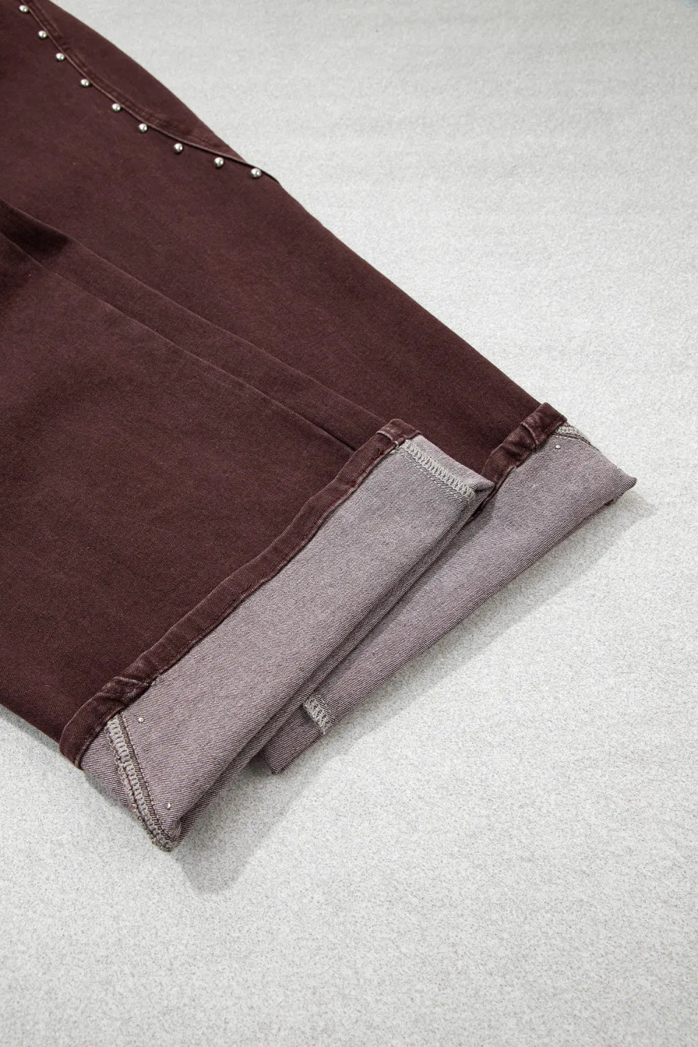~PREORDER~ Espresso Edge Rivet Jeans ~PREORDER~