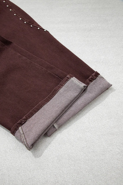 ~PREORDER~ Espresso Edge Rivet Jeans ~PREORDER~